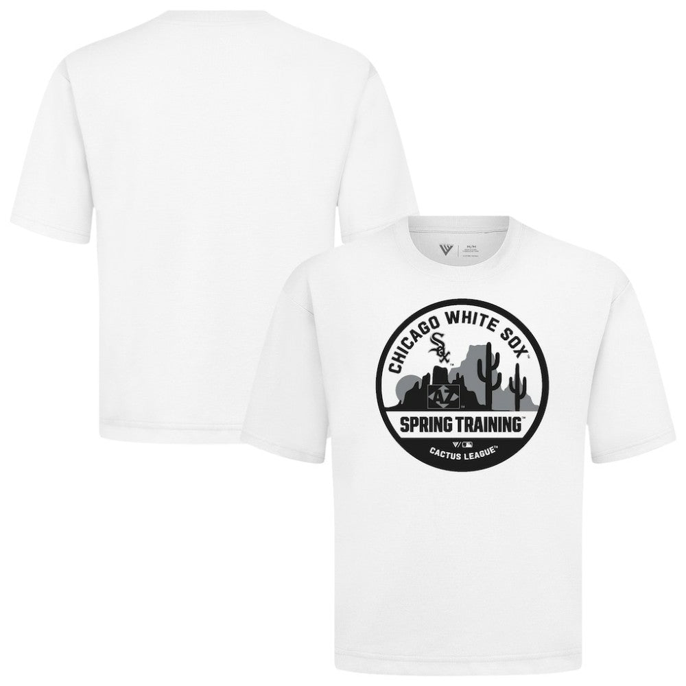 MLB Chicago White Sox Levelwear Spring Training Badge Luxe Signature Knit T-Shirt