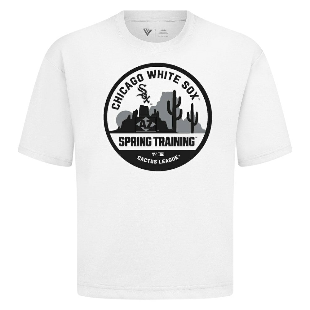 MLB Chicago White Sox Levelwear Spring Training Badge Luxe Signature Knit T-Shirt