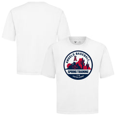 MLB Los Angeles Angels Levelwear Spring Training Badge Luxe Signature Knit T-Shirt
