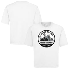 MLB Colorado Rockies Levelwear Spring Training Badge Luxe Signature Knit T-Shirt