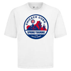 MLB Chicago Cubs Levelwear Spring Training Badge Luxe Signature Knit T-Shirt
