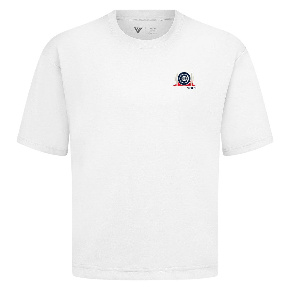 MLB Chicago Cubs Levelwear  Luxe Signature Knit T-Shirt