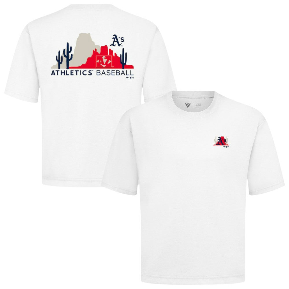 MLB Athletics Levelwear  Luxe Signature Knit T-Shirt