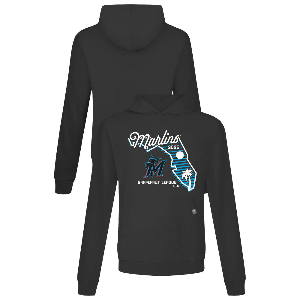 MLB Miami Marlins Levelwear Sunrise Relay Hoodie