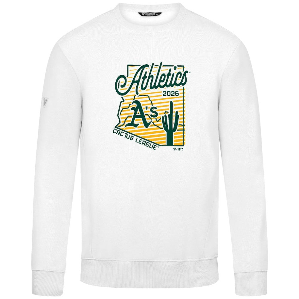 MLB Athletics Levelwear Zane Sunrise Sweatshirt