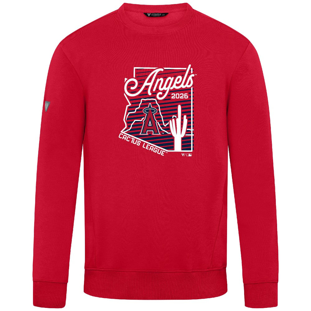 MLB Los Angeles Angels Levelwear Zane Sunrise Sweatshirt