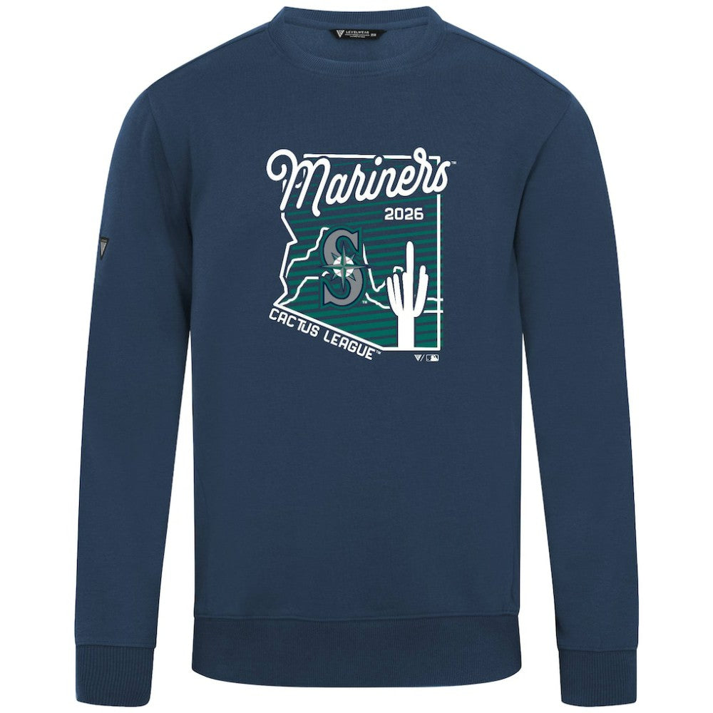 MLB Seattle Mariners Levelwear Zane Sunrise Sweatshirt