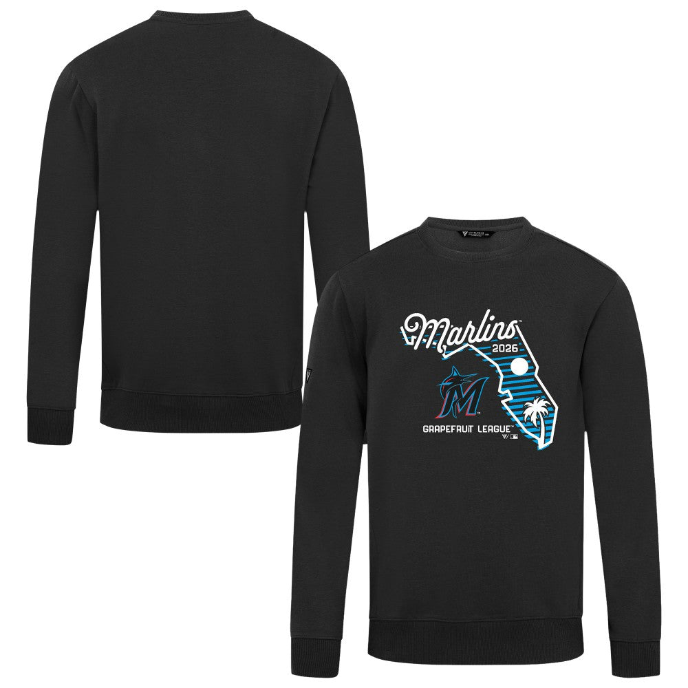 MLB Miami Marlins Levelwear Zane Sunrise Sweatshirt