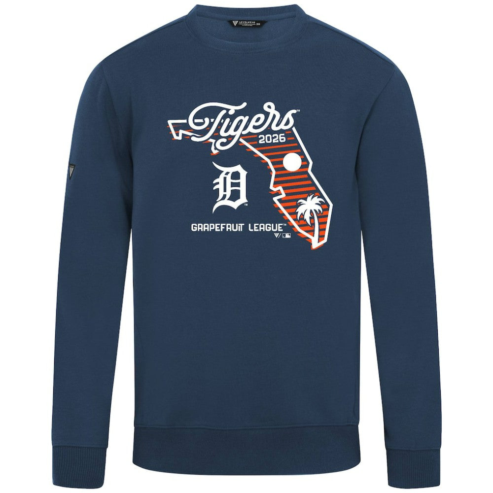 MLB Detroit Tigers Levelwear Zane Sunrise Sweatshirt