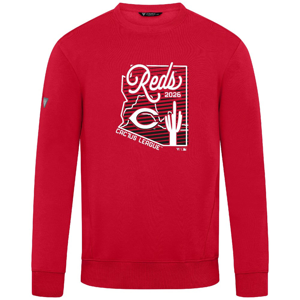 MLB Cincinnati Reds Levelwear Zane Sunrise Sweatshirt