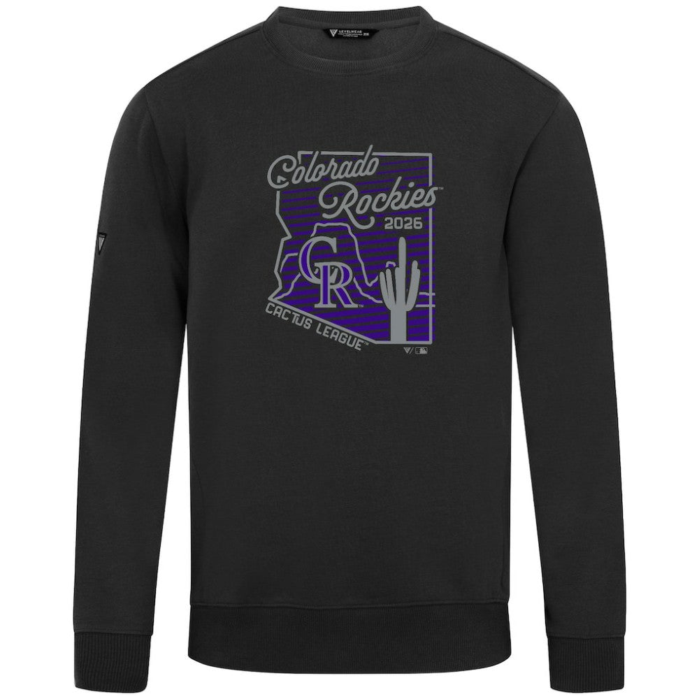 MLB Colorado Rockies Levelwear Zane Sunrise Sweatshirt