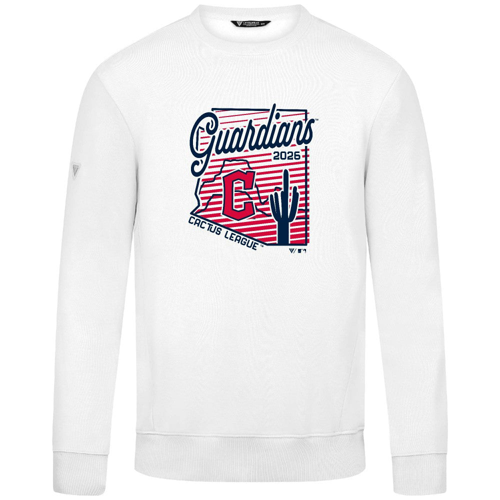 MLB Cleveland Guardians Levelwear Zane Sunrise Sweatshirt