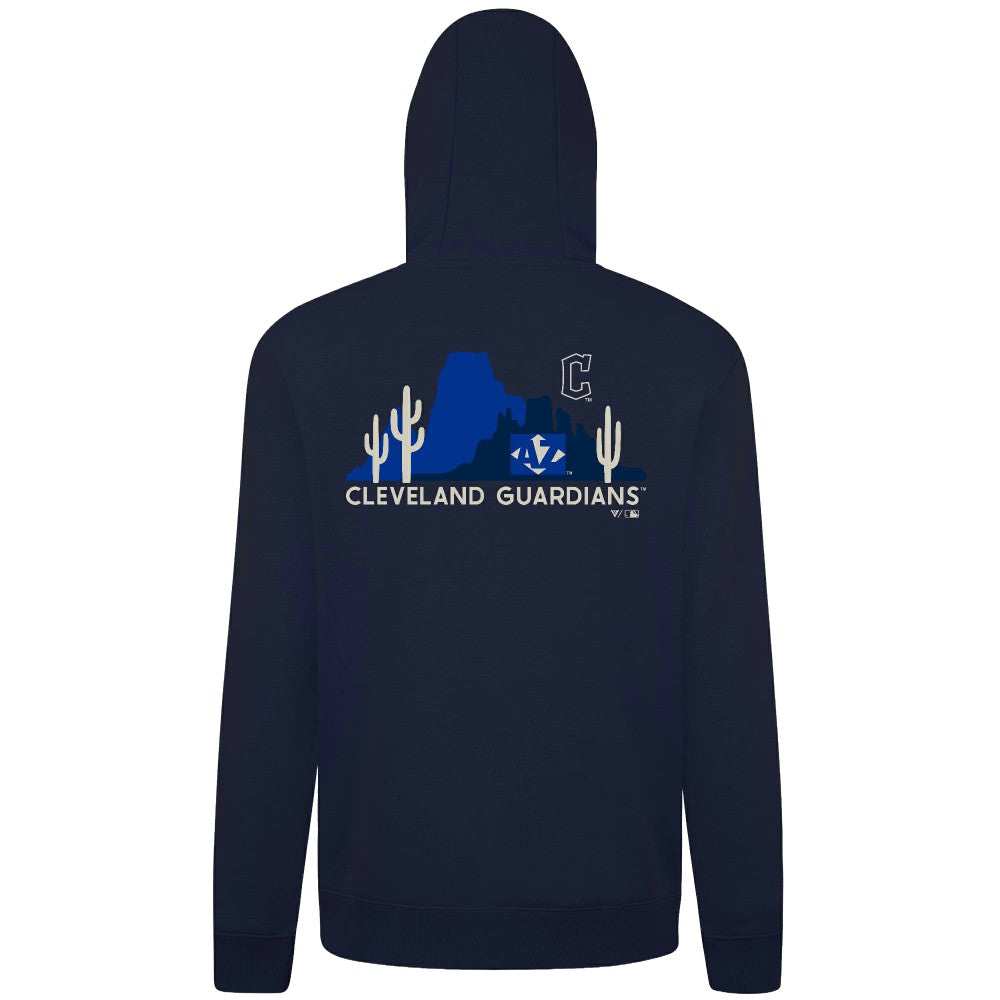 MLB Cleveland Guardians Levelwear Panoramic Podium Hoodie