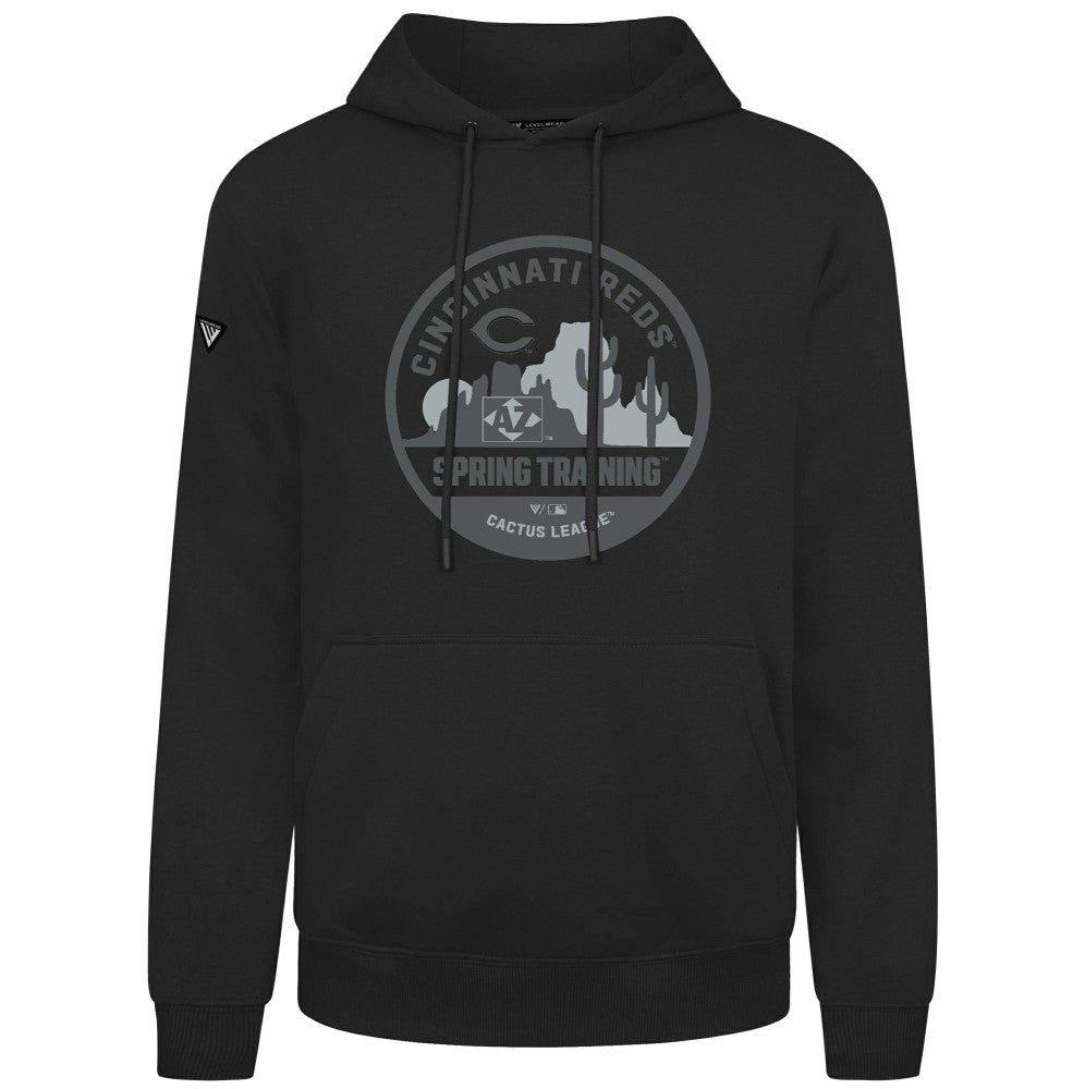 MLB Cincinnati Reds Levelwear Spring Badge Podium Hoodie