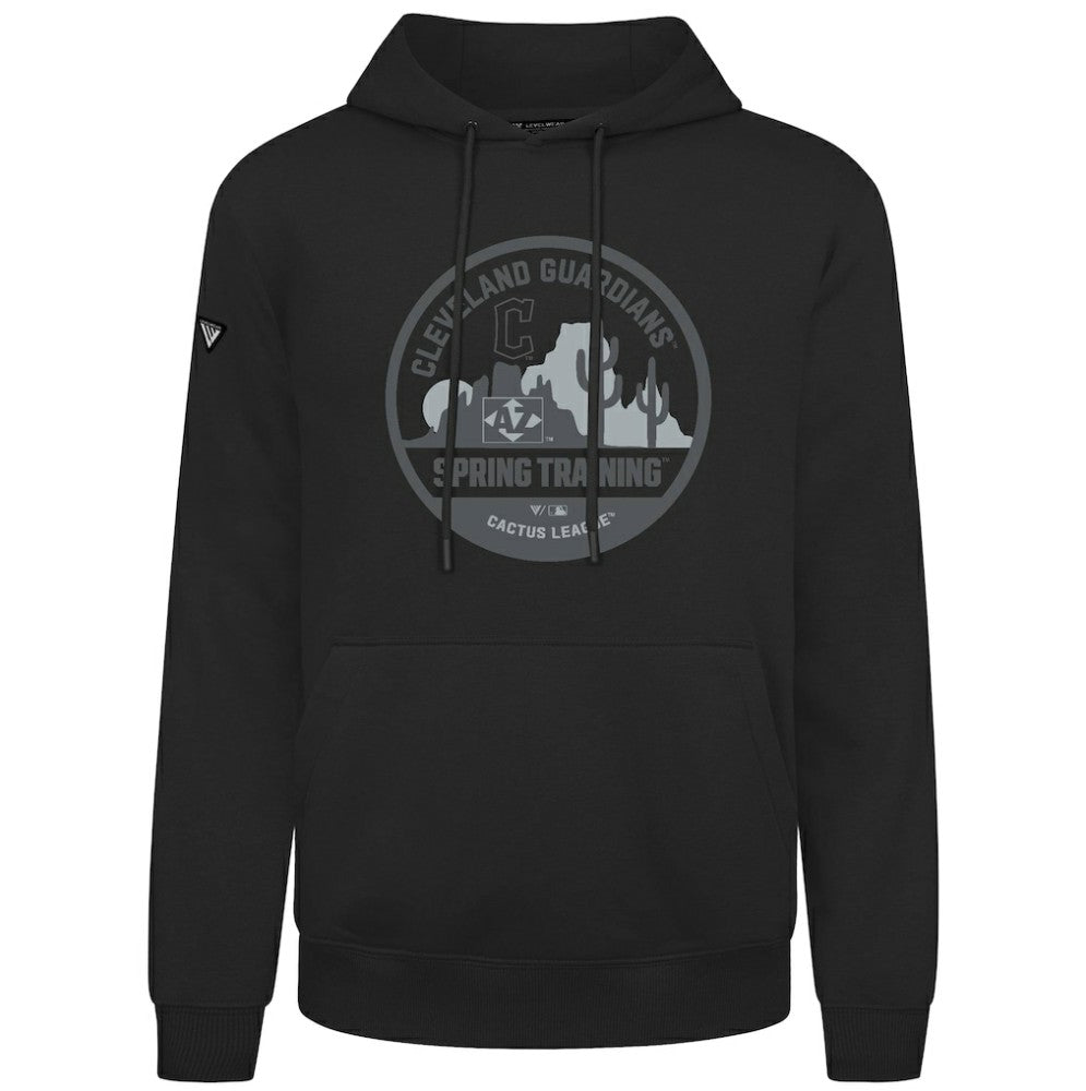 MLB Cleveland Guardians Levelwear Spring Badge Podium Hoodie