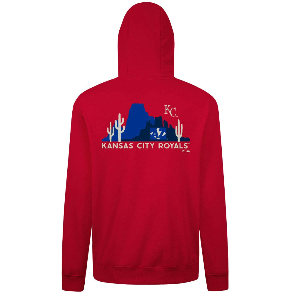 MLB Kansas City Royals Levelwear Panoramic Podium Hoodie