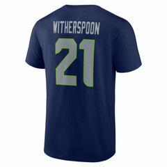 Devon Witherspoon  Icon Name & Number T-Shirt - Seattle Seahawks