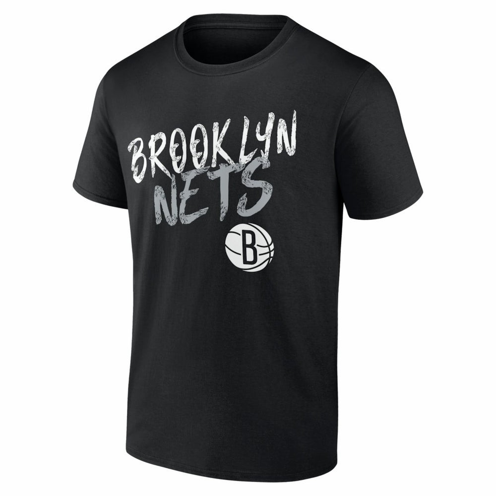 NBA Brooklyn Nets Big & Tall Hustle Personalized Name & Number T-Shirt