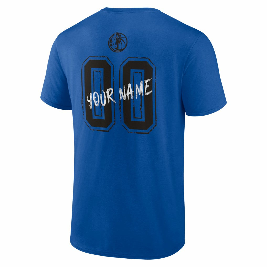 NBA Dallas Mavericks Big & Tall Hustle Personalized Name & Number T-Shirt sale