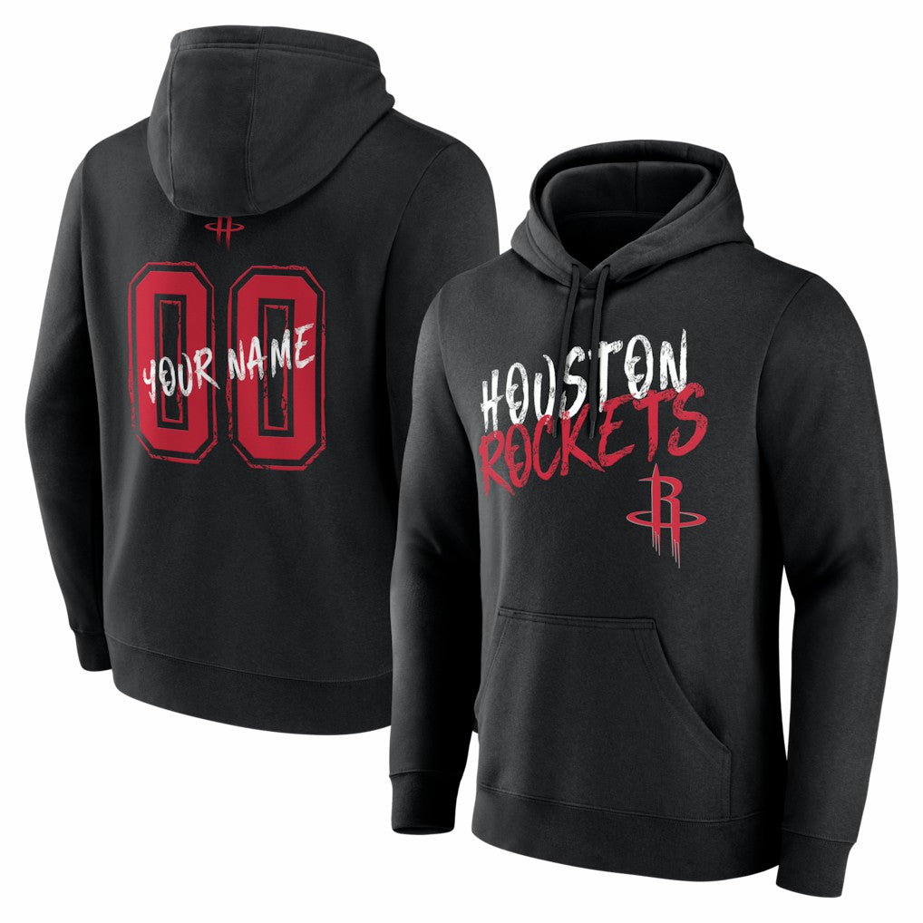 NBA Houston Rockets Big & Tall Hustle Personalized Name & Number Hoodie sale