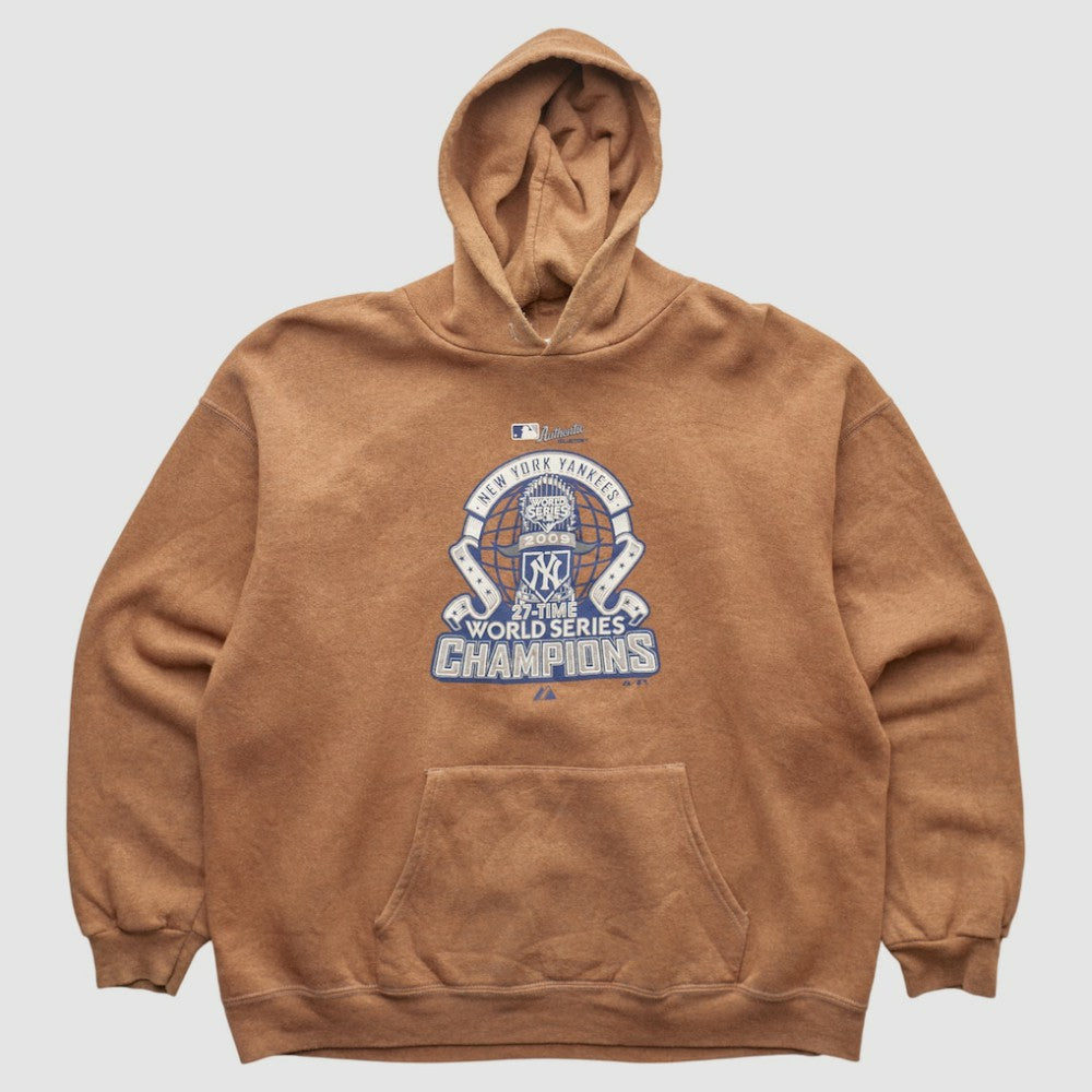 MLB New York Yankees Majestic 2009 Hooded Pullover Sweatshirt