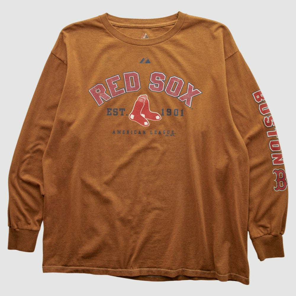 MLB Boston Red Sox Majestic 2000s Long Sleeve T-shirt