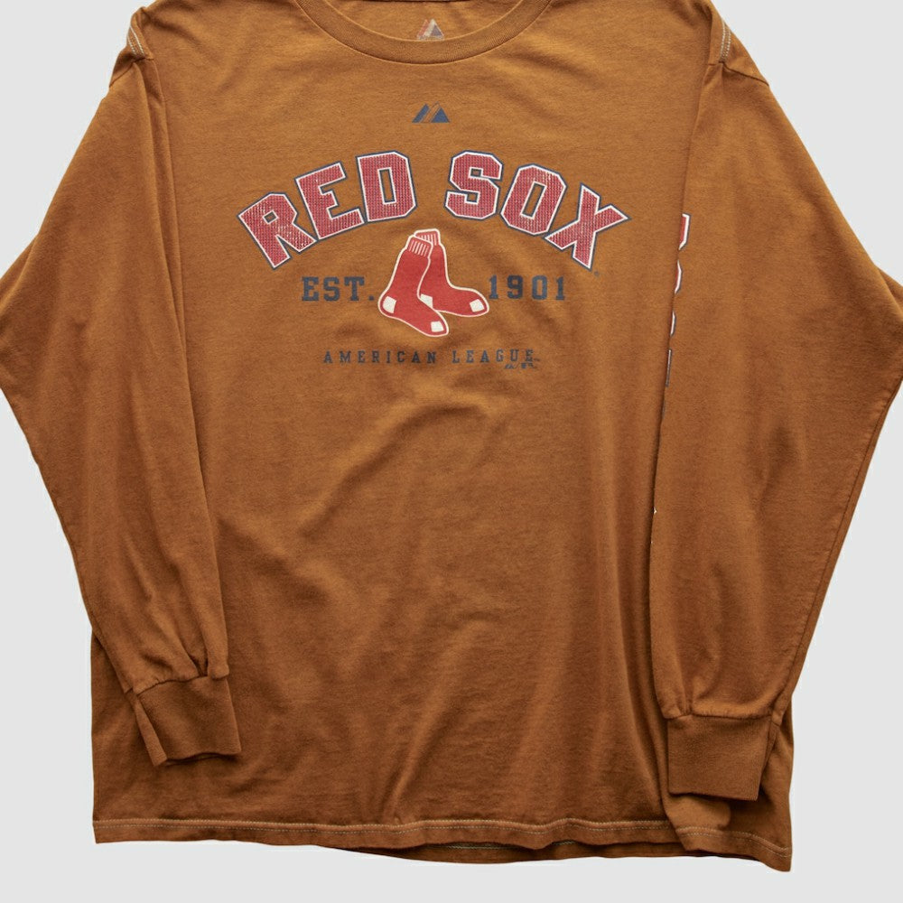 MLB Boston Red Sox Majestic 2000s Long Sleeve T-shirt