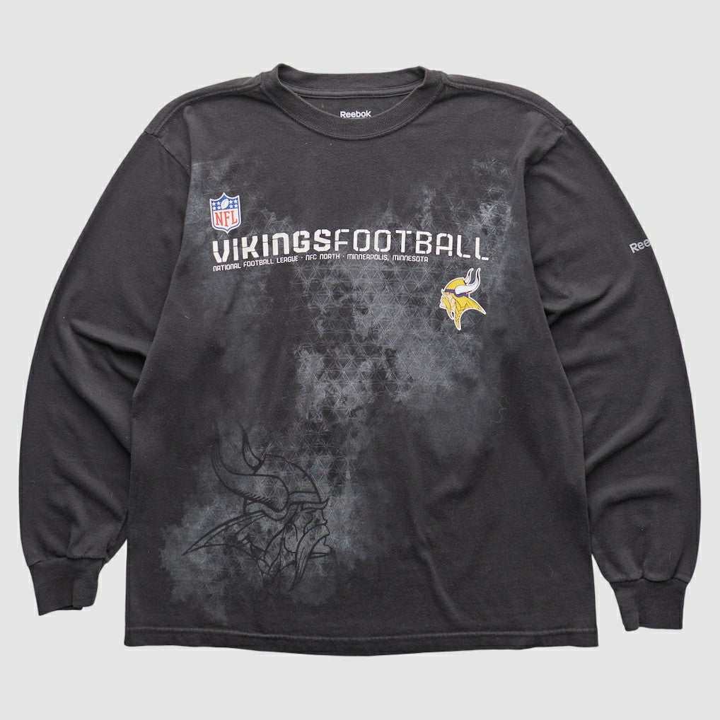 Reebok 2000s Long Sleeve T-shirt - Minnesota Vikings