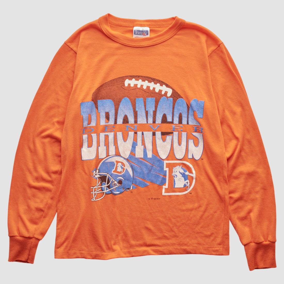 NFL 90s Long Sleeve T-shirt - Denver Broncos