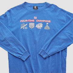 NFL 2010s Long Sleeve T-shirt - New York Giants