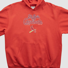 MLB St. Louis Cardinals Genuine Merchandise 2000s Hooded Pullover Sweatshirt