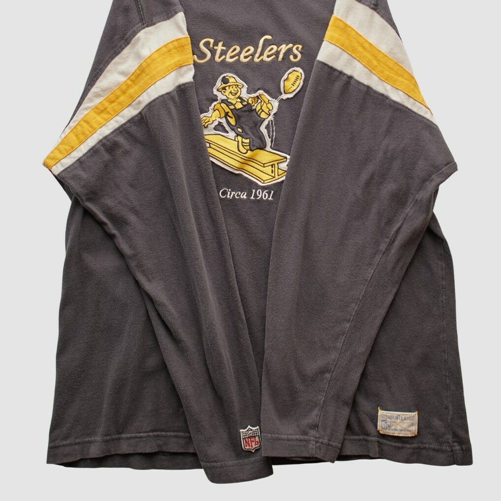 Reebok 2000s Long Sleeve T-shirt - Pittsburgh Steelers