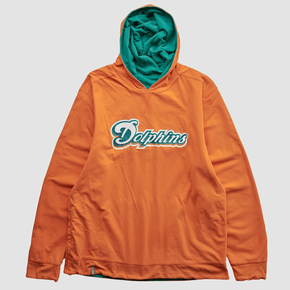 2010s Hooded Pullover Sweatshirt - Miami Dolphins