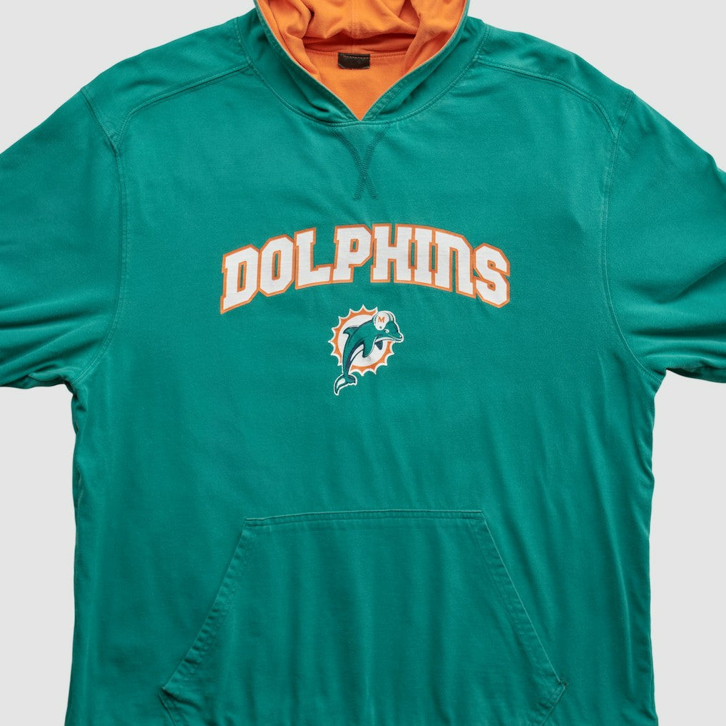 2010s Hooded Pullover Sweatshirt - Miami Dolphins