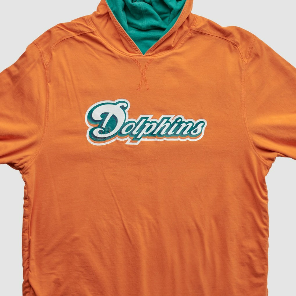 2010s Hooded Pullover Sweatshirt - Miami Dolphins