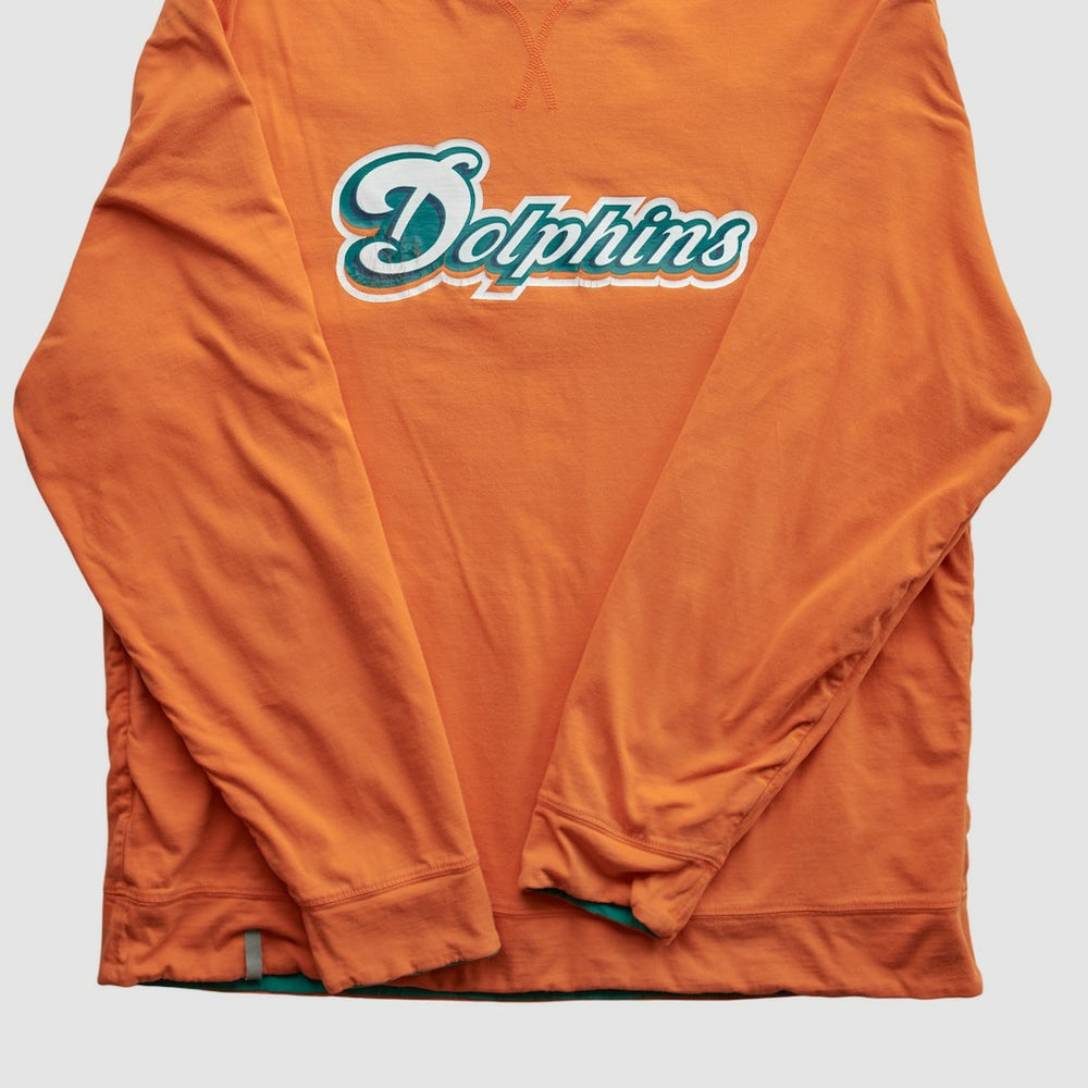 2010s Hooded Pullover Sweatshirt - Miami Dolphins