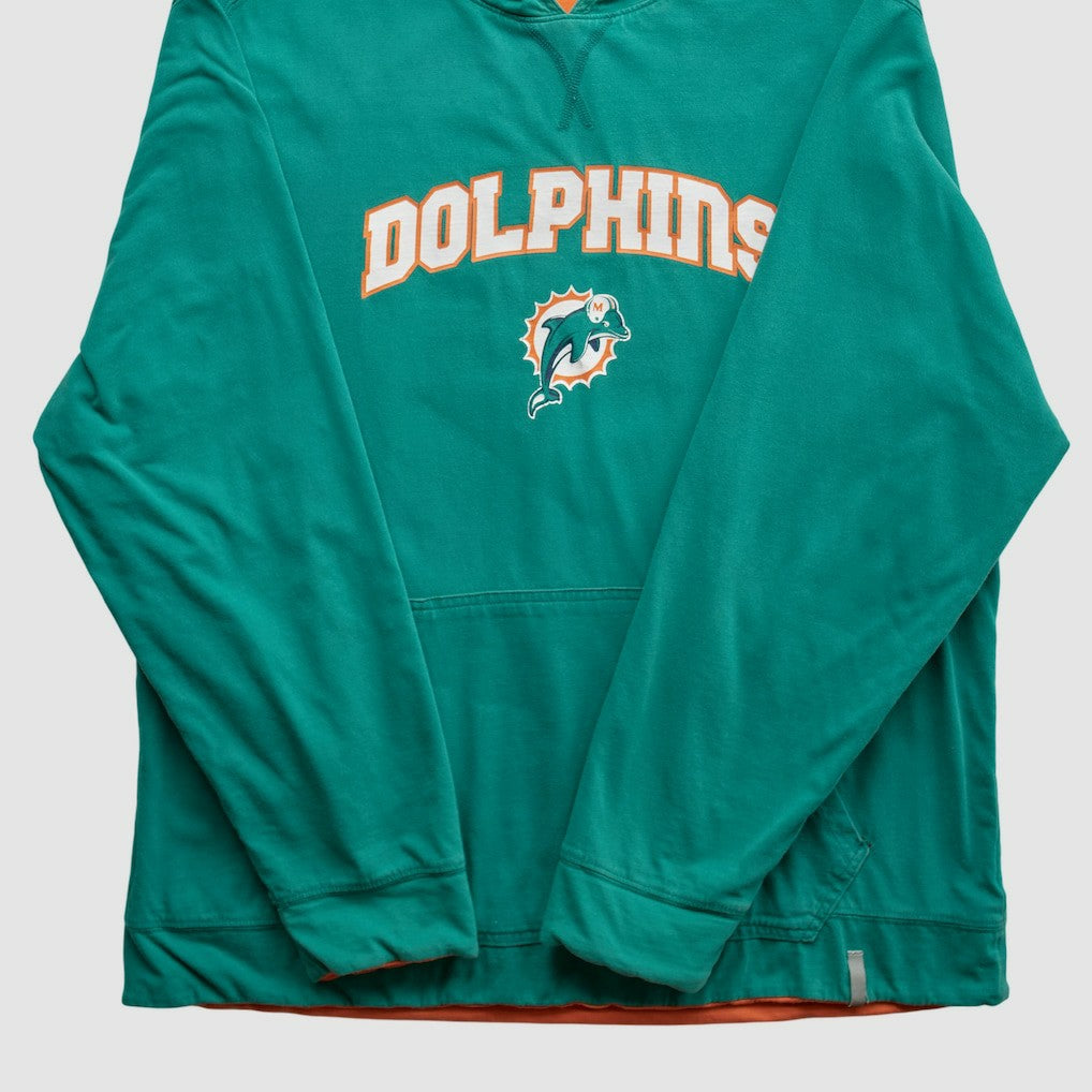 2010s Hooded Pullover Sweatshirt - Miami Dolphins