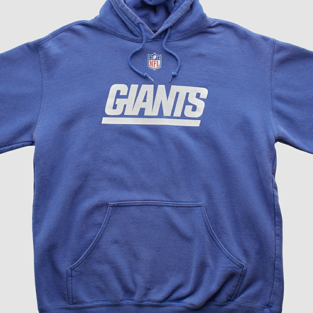 Reebok 2000s Hooded Pullover Sweatshirt - New York Giants