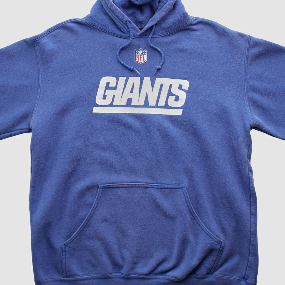 Reebok 2000s Hooded Pullover Sweatshirt - New York Giants