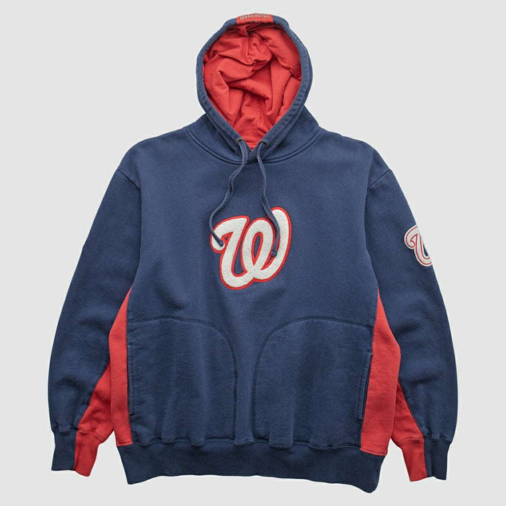 MLB Washington Nationals Majestic 2000s Hooded Pullover Sweatshirt
