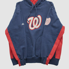 MLB Washington Nationals Majestic 2000s Hooded Pullover Sweatshirt
