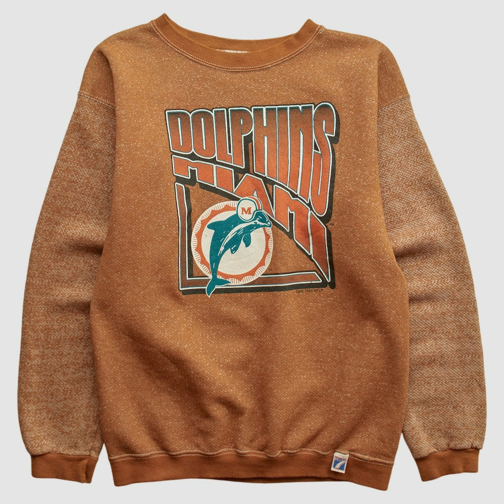 Logo 7 90s Pullover Sweatshirt - Miami Dolphins