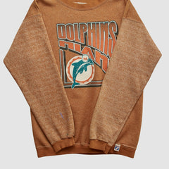 Logo 7 90s Pullover Sweatshirt - Miami Dolphins