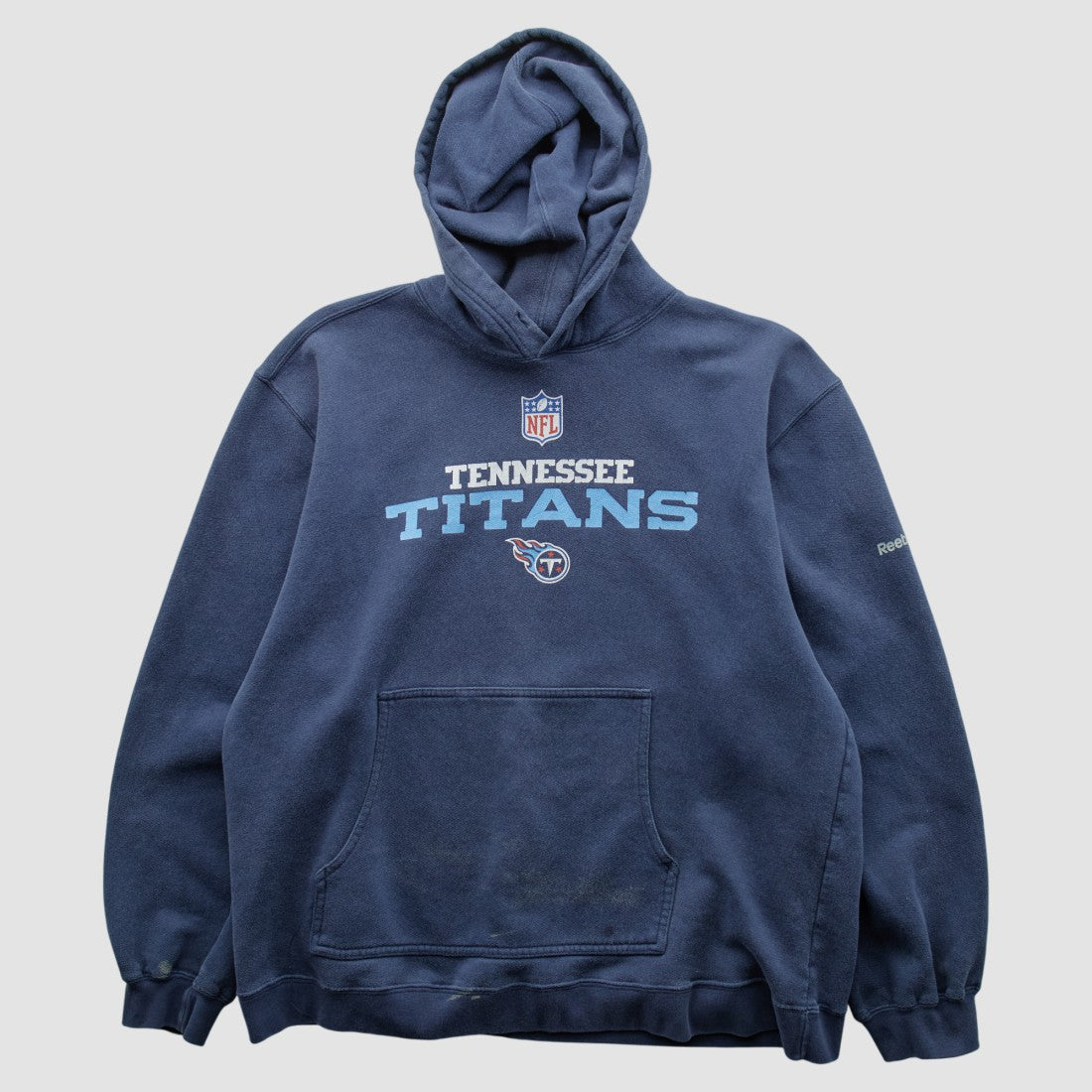 Reebok 2000s Hooded Pullover Sweatshirt - Tennessee Titans