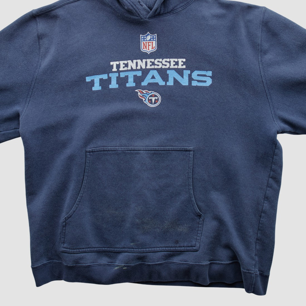 Reebok 2000s Hooded Pullover Sweatshirt - Tennessee Titans