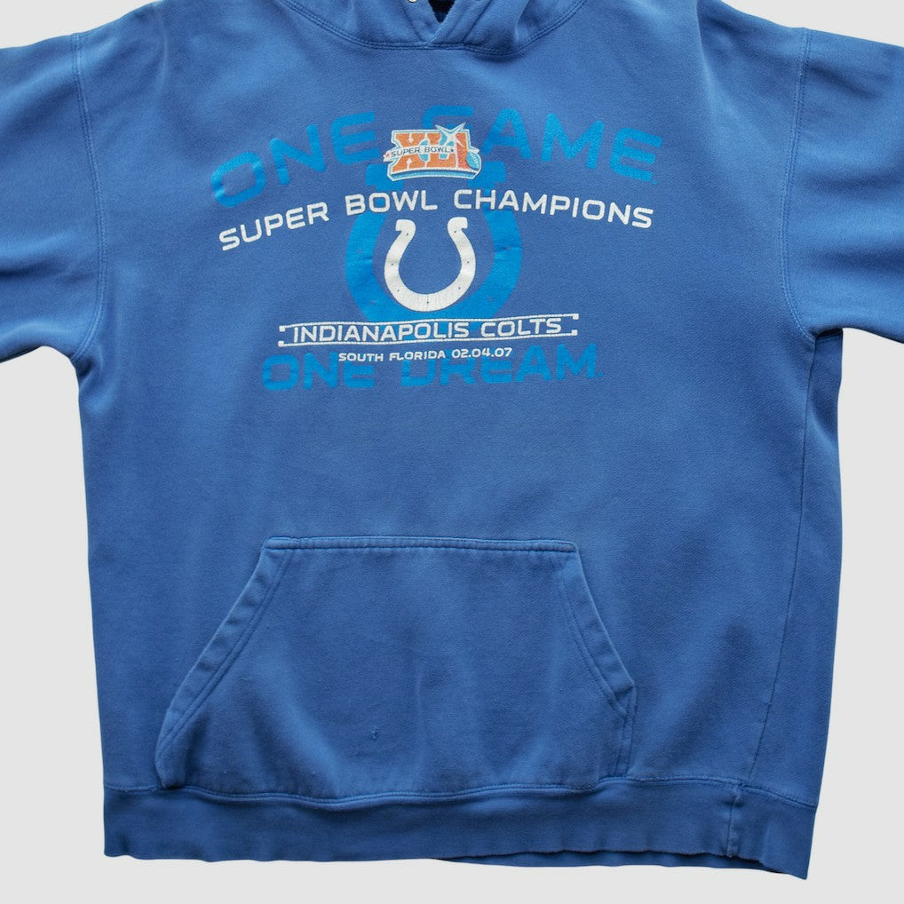 Alstyle 2007 Hooded Pullover Sweatshirt - Indianapolis Colts
