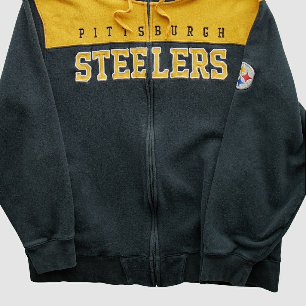 NFL 2010s Hooded Full Zip Sweatshirt - Pittsburgh Steelers
