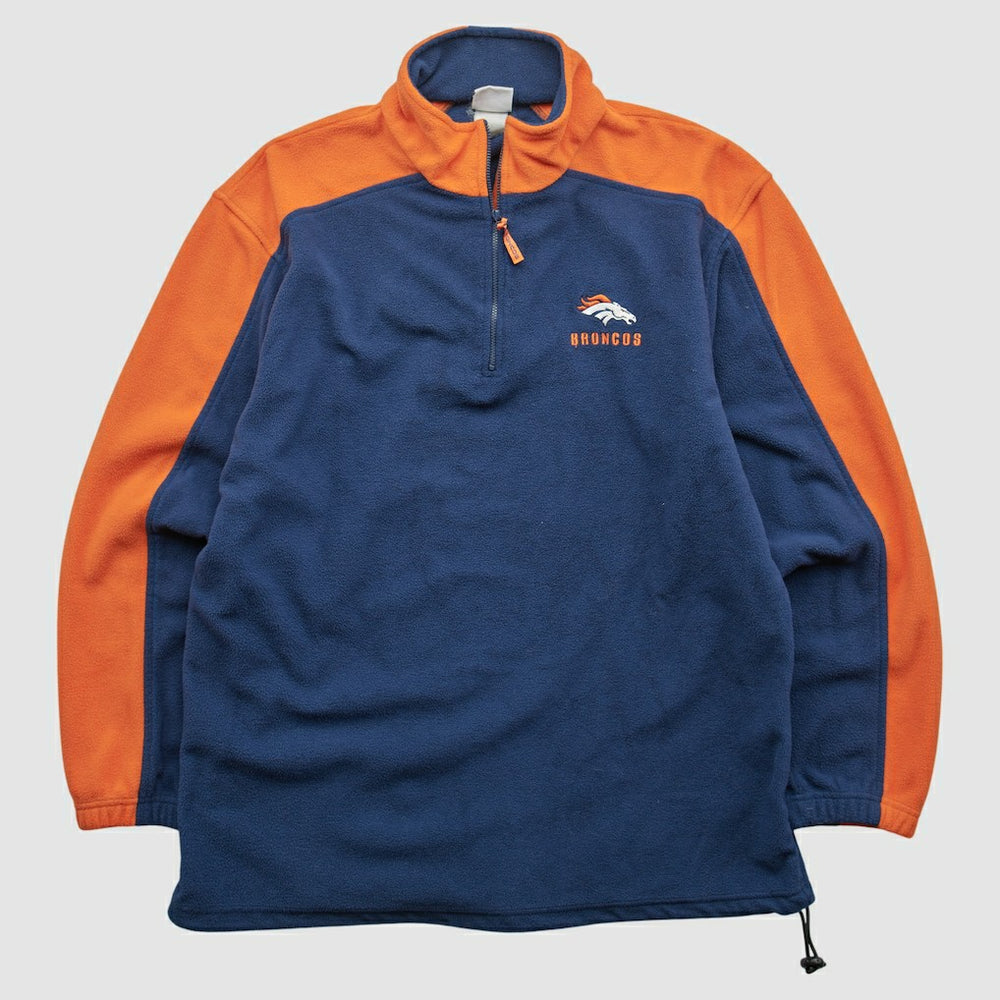 NFL 2000s 1/4 Zip Sweatshirt - Denver Broncos