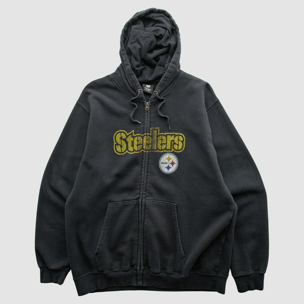 NFL 2010s Hooded Full Zip Sweatshirt - Pittsburgh Steelers
