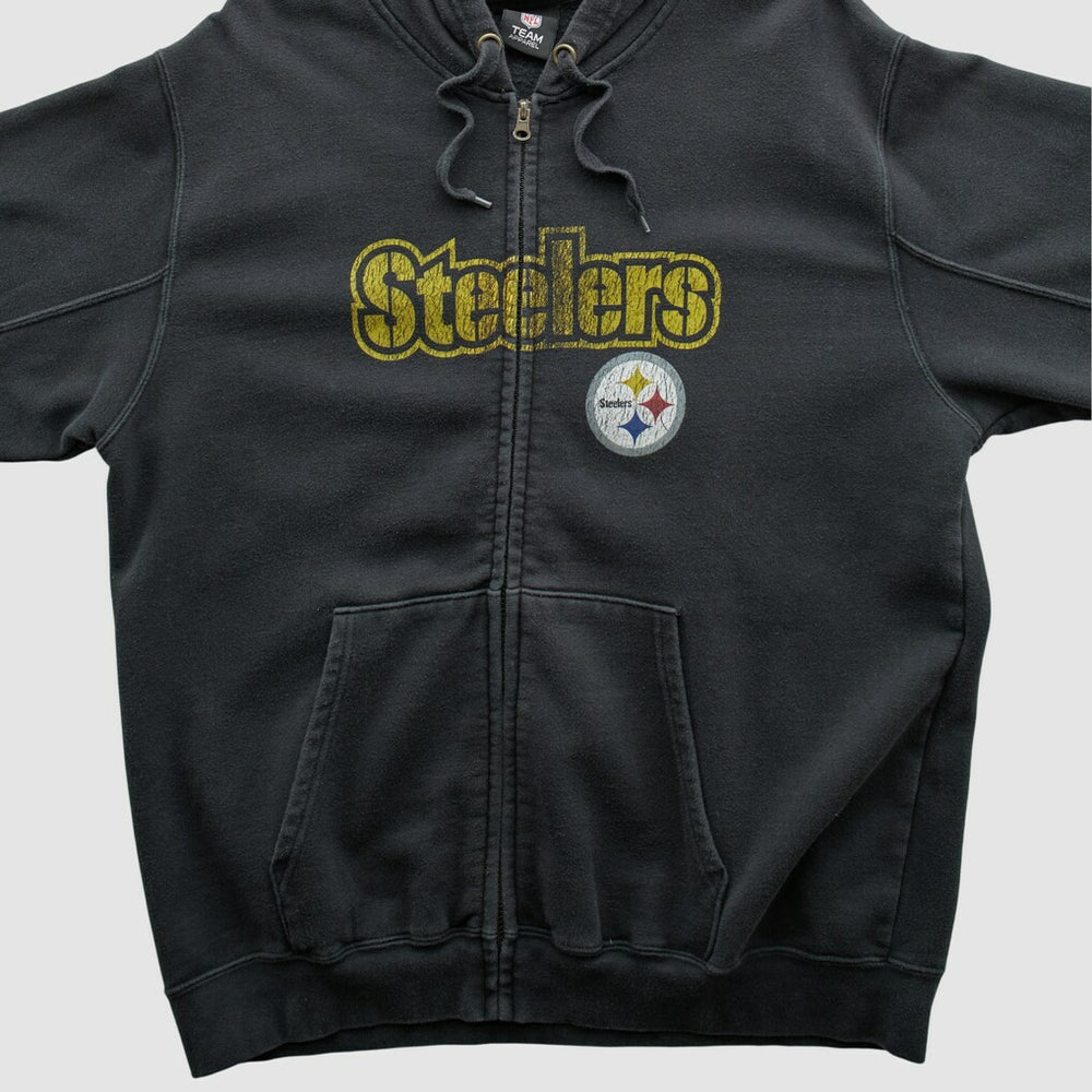 NFL 2010s Hooded Full Zip Sweatshirt - Pittsburgh Steelers